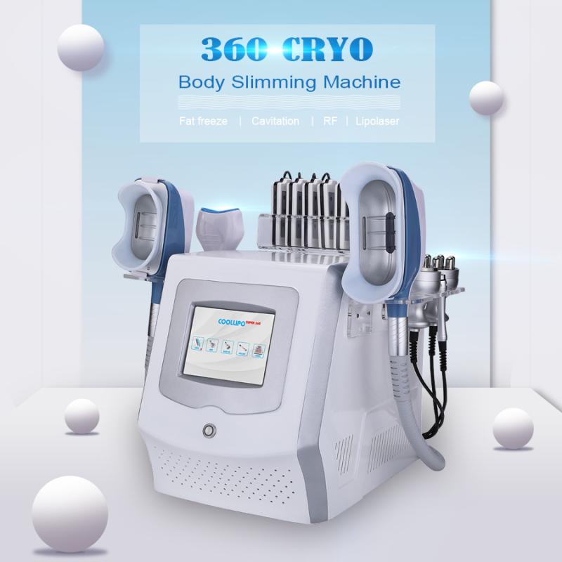 Équipement de beauté | Machine de cryolipolyse 360 Slim Fat Cavitation Radio Frequency Skin Professional Lipolaser Machine Équipement de beauté Équipement de beauté