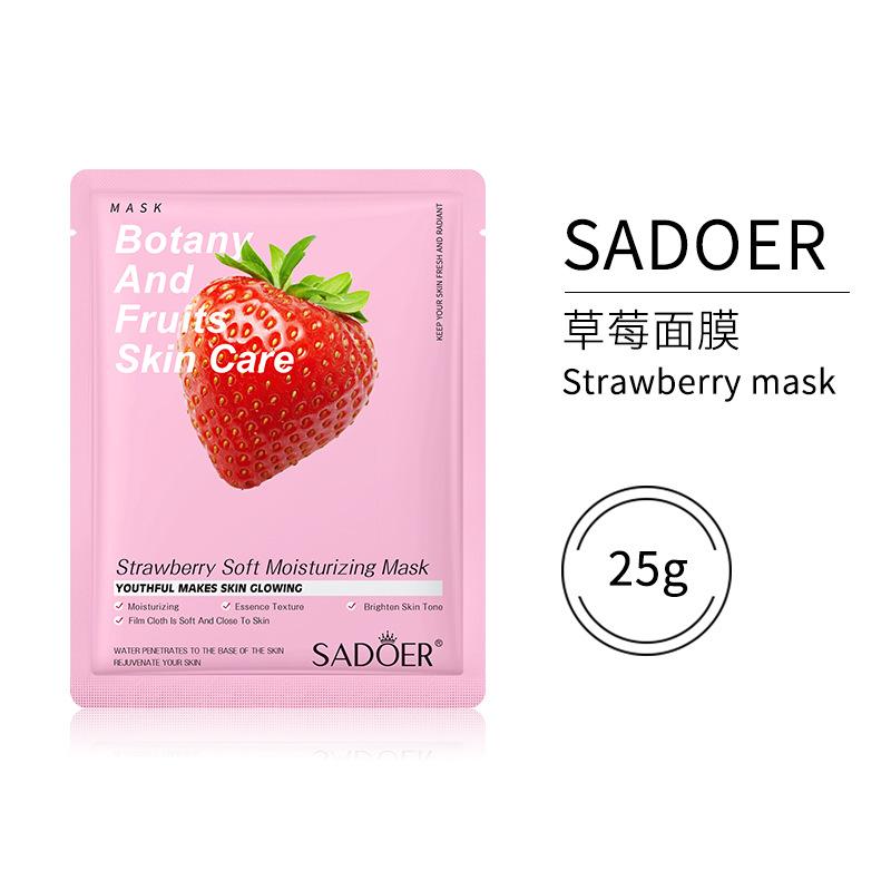 Maquillage et Outils | Masque facial à base de fruits de la plante Sadoer Masque Avocat Rose Hydratant Maquillage et Outils Maquillage et Outils