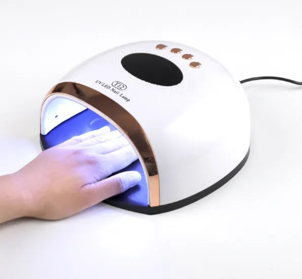 Salon de manucure | Équipement professionnel pour manucure pédicure gel T12 158W Lampe de durcissement de vernis à gel UV 45Pcs Led Sèche-ongles 4 vitesses de séchage par minuterie Salon de manucure Salon de manucure