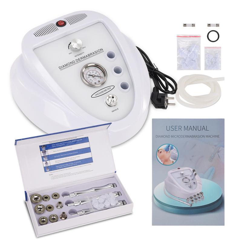 Équipement de beauté | Machine de dermabrasion au diamant Peeling Dermation Microcristal Conseils de microdermabrasion Nettoyage en profondeur Élimination des points noirs Nouvelle peau Équipement de beauté Équipement de beauté