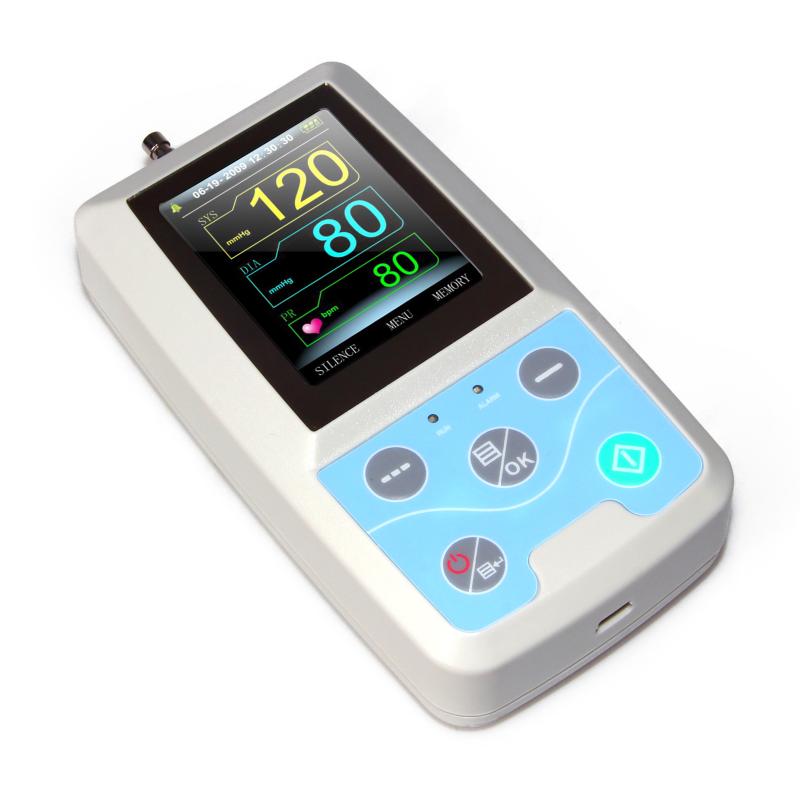 Soins personnels | Marque Contec Nouveau Moniteur de Signes Vitaux Portable pour Patients, Tension Artérielle + Saturation en Oxygène + Pouls, Logiciel PC Pm50 Soins personnels Soins personnels